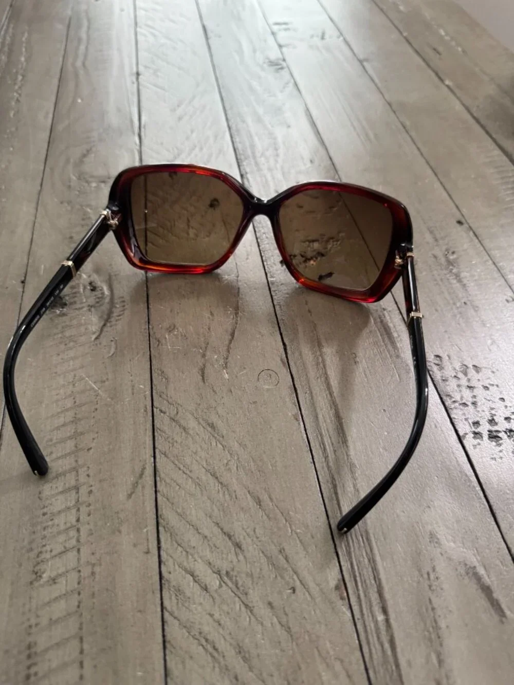 CHLOE CE680S Sunglasses Oversized Square Tortoise Prescription Lenses